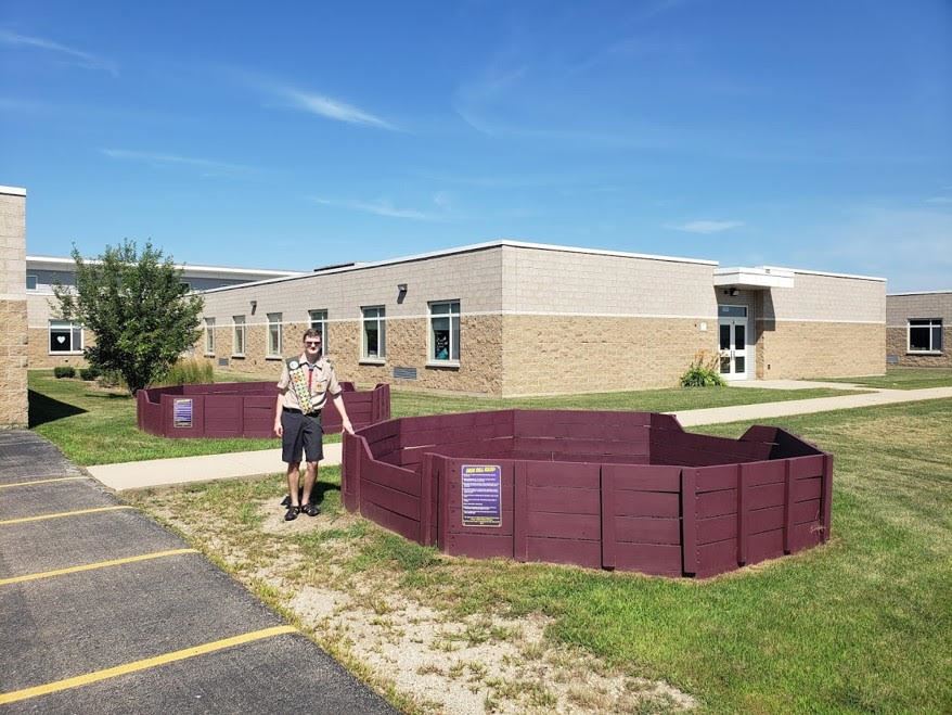 Life Scout Matthew Williams makes Gaga Ball Pits
